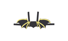 Dog Bat Wing Costume for Halloween