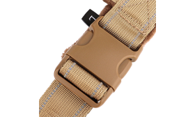 Soft Padded Reflective Dog Harness No Pull Brown soft padded reflective dog harness with no-pull design, enhanced visibility with adjustable straps, secure buckle.