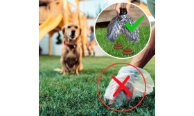 Easy-Clean Portable Dog Pooper Scooper with Clip-On System - Includes Eco-Friendly Bags Easy-Clean Portable Dog Pooper Scooper with Clip-On System - Includes Eco-Friendly Bags